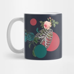 Romantic Halloween Polka Mug